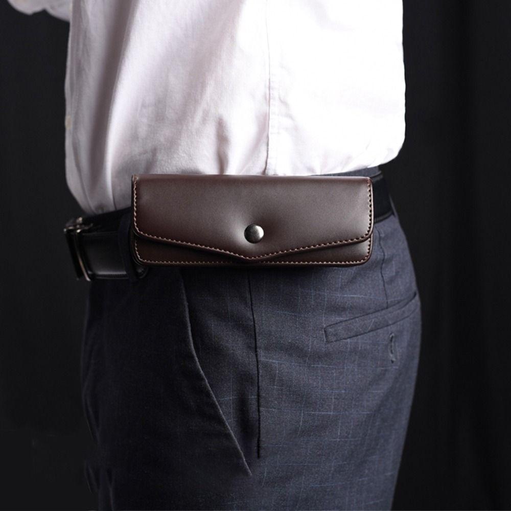 Father's Gift Presbyopic Glasses Eyeglass Box Waistpack Glasses Box Sunglasses Case Spectacle Case