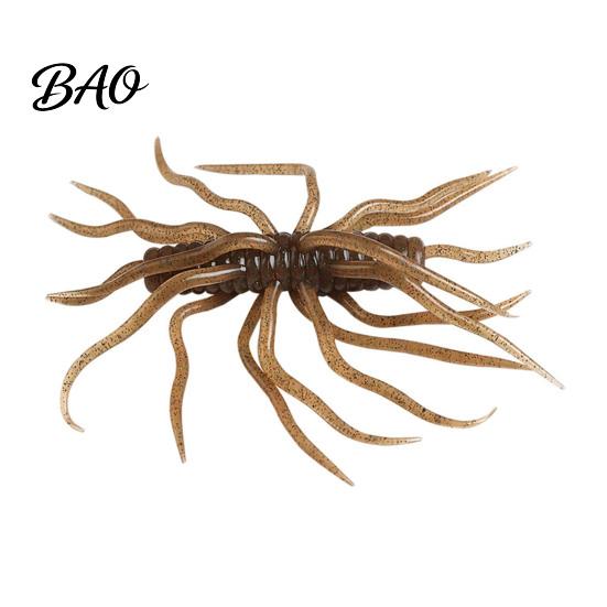 High Frequency Vibration Lure 1/3/5Pcs 9.5cm/9g Floating Soft with Multi-Tentacles, Realistic Topwater Bite Resistant Fishing Bionic Bait, Artificial