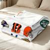 National Football League Print Flannel Blanket, High quality Comfortable for All Seasons, Home Decor, Warmth and Comfort, Perfect for Christmas Gifts