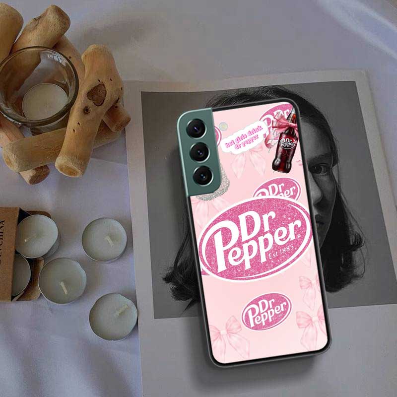 Чехол для телефона с напитком Cherry D-Dr-P-Pepper для Samsung A14 A24 A34 A54 A03S A04S A13 A23 A33 A53 A73 A70 A50S A30 A40 A71 A51 A41 A31 A20
