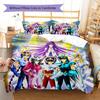 Постельное белье с рисунком Saint Seiya Комплект одеял Покрывало Наволочка Домашний Декор Подарок на День Рождения (1 пододеяльник + 2 наволочки, без наполнителя)