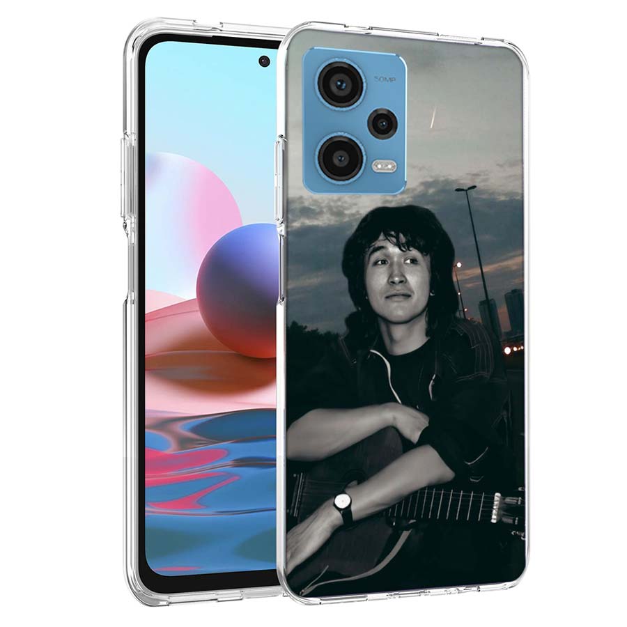 Чехол для телефона Виктор Цой Для Redmi Note 13 12 14 15 Pro Plus 13R 11 11T 11E 11S 10 Pro 10S 9 9S Чехол Cell Clear TPU Capa Cases Sh