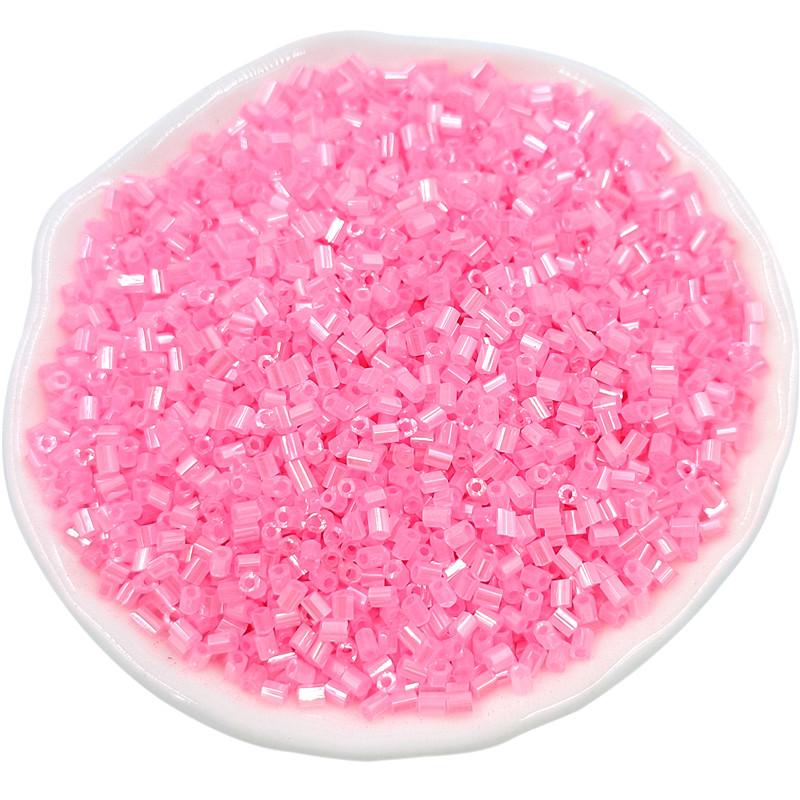 Модный материал ручной работы, свободные бусины, круглые бусины-трубки, серьги, ожерелье, 500 шт. для изготовления браслетов, цвет макарон, ювелирные изделия своими руками, аксессуары, милый акрил