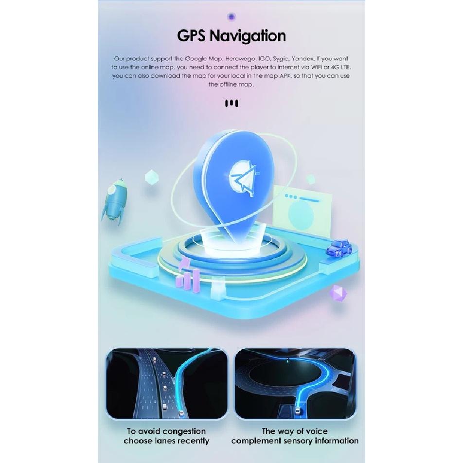 Hizpo 7" Car Radio Multimedia Player Universal For Toyota 4Runner Camry Corolla Tuntra RAV4 Navigation Android Autoradio Stereo