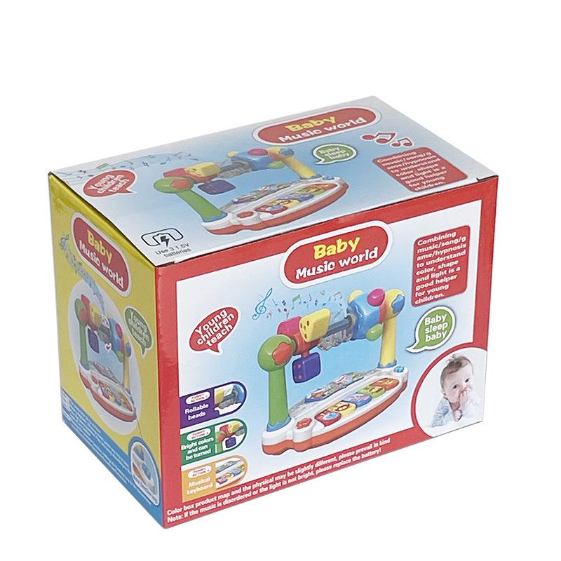 Multifunctional Baby Electronic Keyboard with Lights - Early Education and Singing Musical Instrument