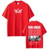 Rapper Don Omar Album Tour 2026 Print Tshirts Unisex Unisex Hiphop Tshirts Shortsleeved Loose Casual Cotton Tshirts Fan Gifts