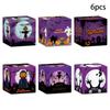 6pcs Halloween Candy Box Pumpkin Ghost Baking Cookies Gift Box Kids Favor Trick or Treat 2025 Happy Halloween Party Decoration