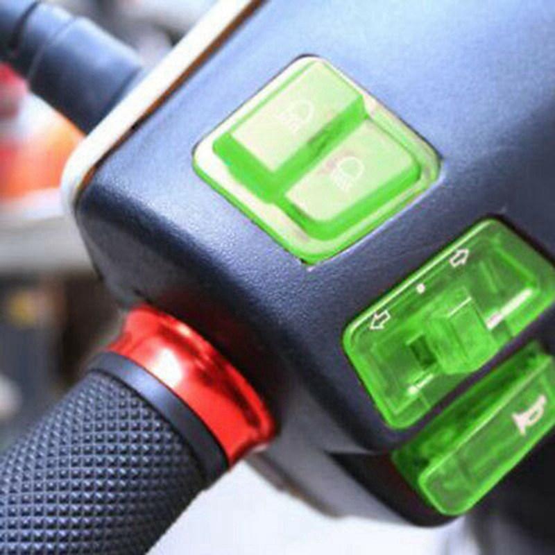 A16P-10X Turn Signal Switch Far And Near Light Horn Button For Scooter GY6 50Cc 125Cc 150Cc Honda DIO AF17 AF18 Green