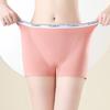 High Waisted Flat Angle Pure Cotton Oversized Panties Menstrual Anti Leakage Antibacterial Safety Pants Women's Hygienic Pants