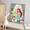 Disney Little Mermaid Ariel Diamond Paint Art Kit Mosaic Painting Diamond Art Home Room Decor Gift