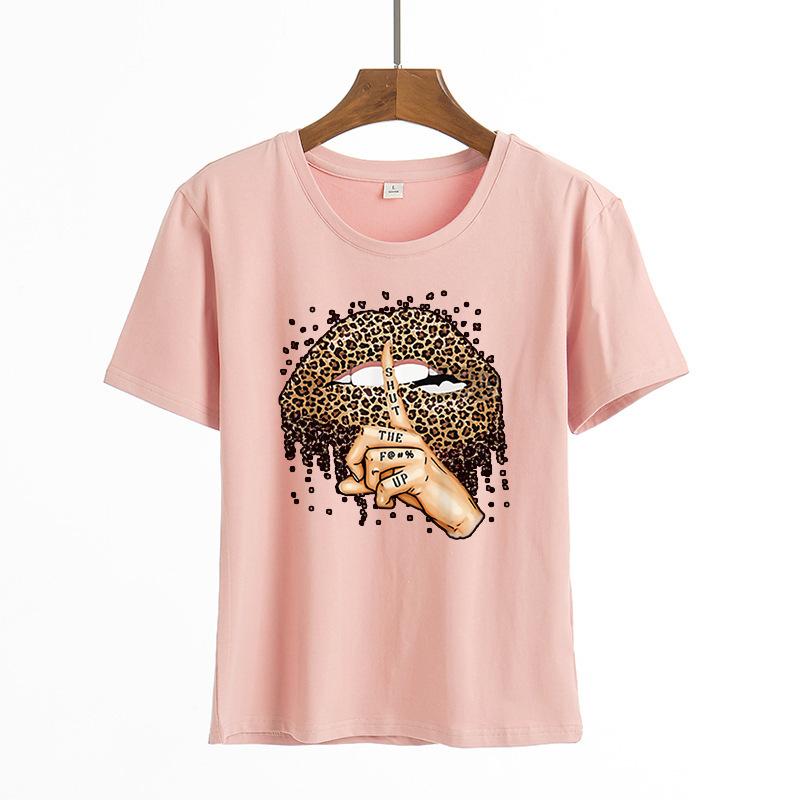 Новая летняя футболка с коротким рукавом для женщин, студенческие свободные женские топы большого размера