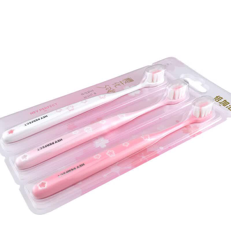Зубная щетка Beijiajie Sakura F925 с мягкой щетиной (3-Pack)