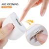 Automatic Electric Nail Clipper for Adults And Children with LED Light Portable Nail Trimmer And Polishing Grinder Tool