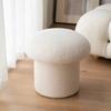 Nordic Ottomans Lovely Mushroom Fabric Art Makeup Stool Creativity Bedroom Step Round Stools Мебель для спальни Пуф для ног