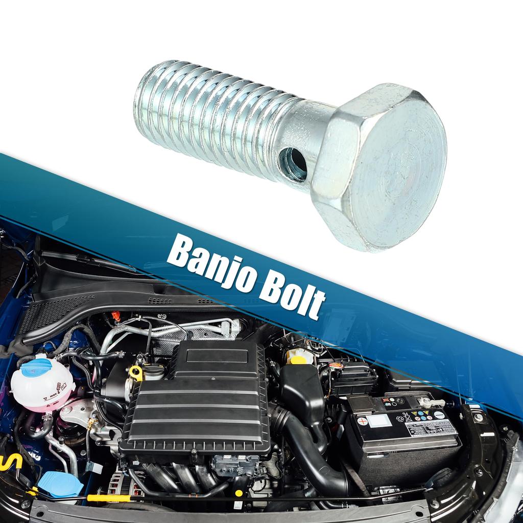 X AUTOHAUX 2 комплекта Универсальный Авто Болт Банджо Адаптер для Тормозного Фитинга с M10