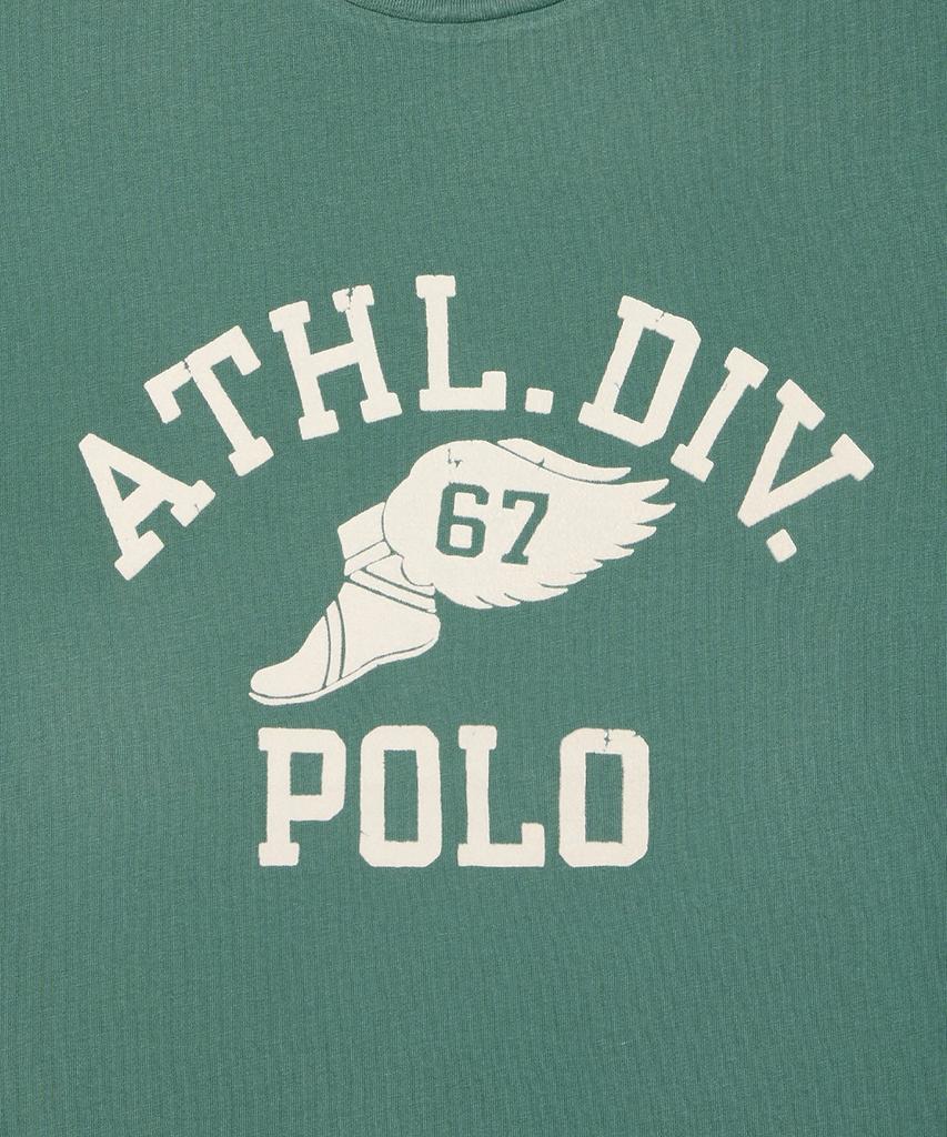POLO RALPH LAUREN Классический крой Футболка из джерси с логотипом - Зеленый