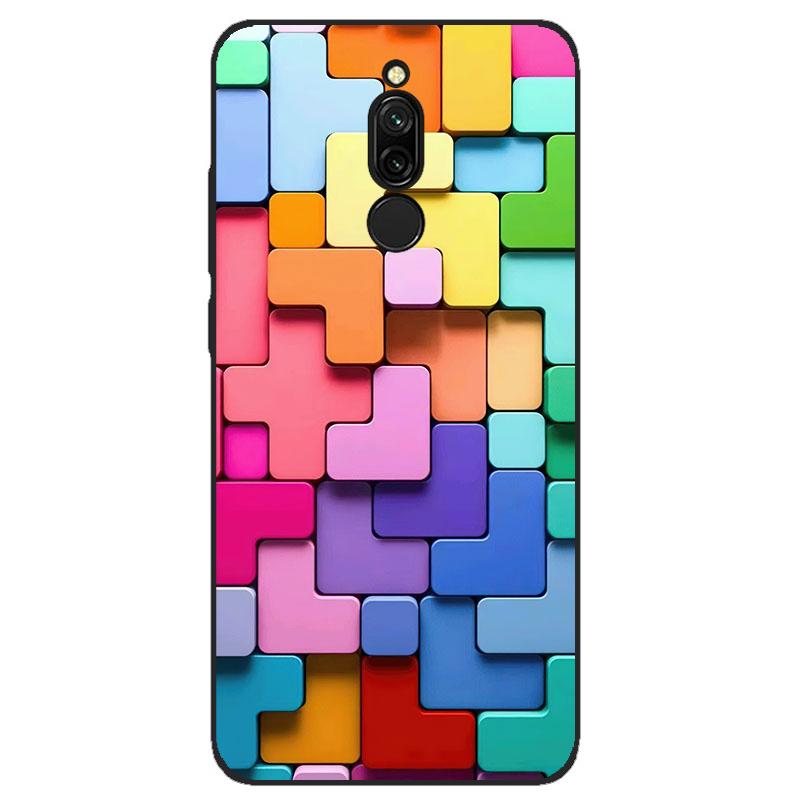 Чехол для Xiaomi Redmi 8 Чехол Силиконовый Мягкий ТПУ Задняя крышка Для Xiaomi Redmi 8 Чехол для телефона Redmi8 Funda Coque Аниме Ударопрочный
