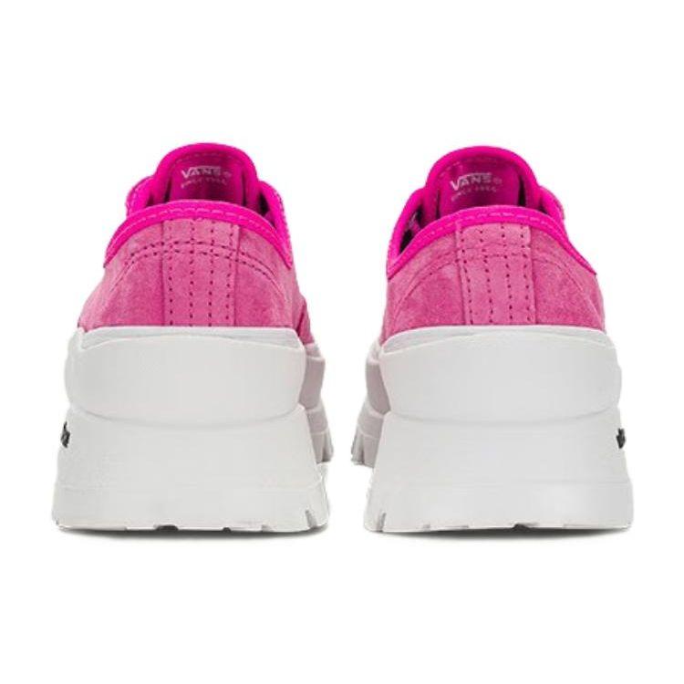 Vans Vibram X Authentic амортизирующие прочные низкие кроссовки для скейтбординга унисекс розово-красные VN0A5JLWG7V