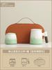 Ceramic mug small fresh with lid large capacity tea separation office cup personal special water cup high-end
