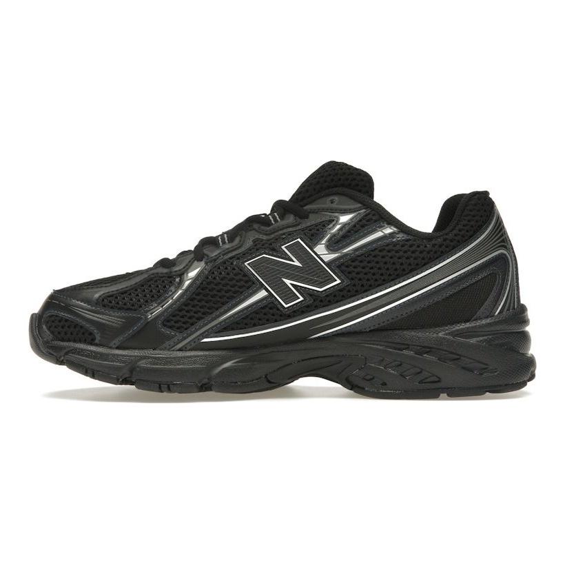 New Balance 740v2 Черные серебристые металлические кроссовки унисекс U740BM2