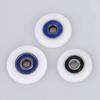 1Pcs/4Pcs Nylon Runner Wheels Fastener Hardware Sliding Door Pulley Durable Shower Door Roller