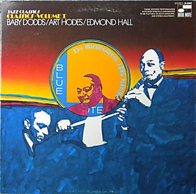 LP Пластинка БЭБИ ДОДДС АРТ ХОДЕС ЭДМОНД ХОЛЛ Классика Том 1 B6509 BLUE NOTE 1969 США Джаз Б/У