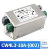 Фильтр питания постоянного тока CW4-20A-S002: Тип клеммы 12В/24В/48В/110В, Одно/Двухступенчатый, 3А/6А/10А
