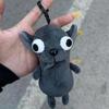 Забавная плюшевая игрушка чихуахуа Брелок-подвеска Щенок Питомец Набитая кукла чихуахуа Странный Милый Реалистичный плюшевый чихуахуа Друг Подарок
