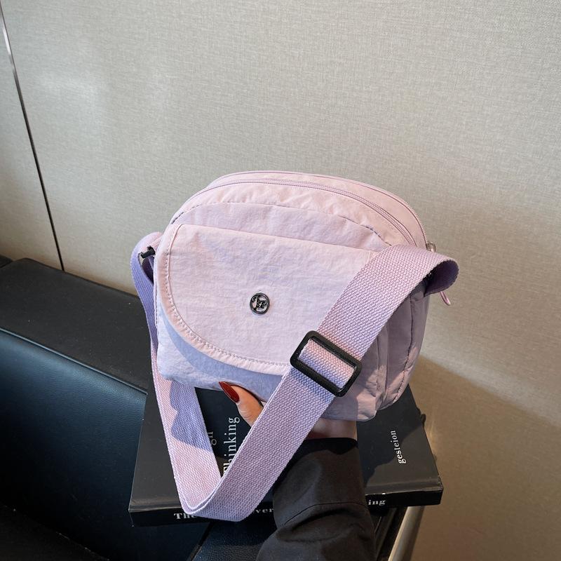 Повседневная маленькая сумка женская новая популярная модная легкая тканевая сумка сумка через плечо универсальная сумка-мессенджер маленькая квадратная сумка