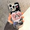 Mobile Phone Cases for iPhone 11 13 XR 15 Pro Max 12 14 Pro Max Case iPhone 16 XS Max Mirror Protective Case Mirror Exquisite Cartoon Waterproof
