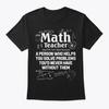Смешной подарок учителю математики Def TTshirt Сделано в США Размеры от S до 5XL