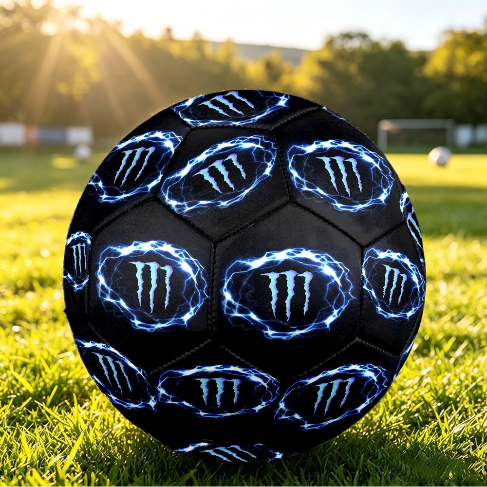 Monster Energy Печать Размер 5 Футбольный мяч Прочный Ударопрочный?Впитывающий спортивный мяч для тренировочного матча, игры на открытом воздухе