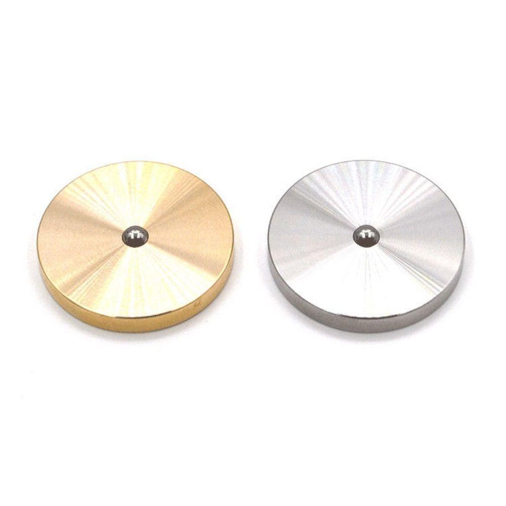 Round Fidget Spinner Toys Silent Bearing Fingertip Gyro Desktop Spinner Toys Adult
