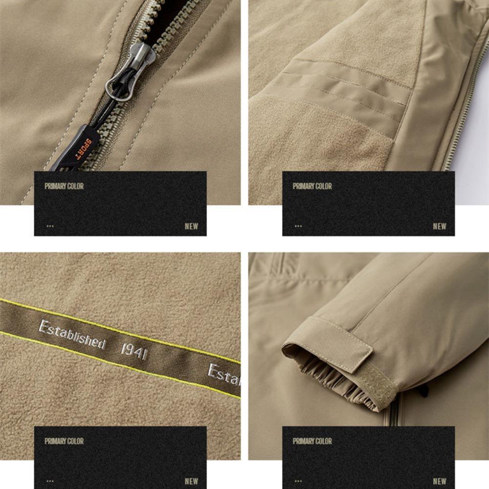 Зимняя куртка Мужские парки Однотонная Утепленная Теплая Куртка Мужская Флисовые куртки Однотонная Повседневная Парка Мужская Женская Модная одежда