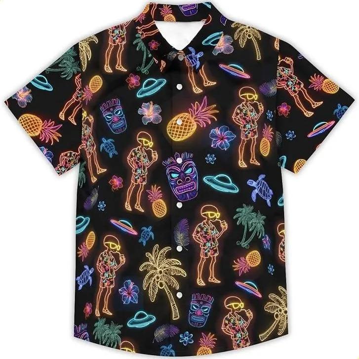2026 Summer Street Fashion Hawaiian Shirt For Men, Lightweig