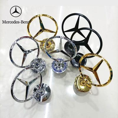 2025 Горячий Для Автомобиля Benz Эмблема Капота Передний Капот Хромированная Наклейка Аксессуары Для Mercedes Benz AMG W204 W205 W203 W211 W212 W21