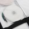 for 80Pcs CD Storage Case- CD DVD Booklet Holder CD DVD Discs Fabric Cloth Handbag CD/DVD Organizer Case