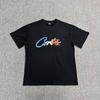 Cor Basic Series Short Sleeve T-Shirt Phantom Letter Print Couple Style Loose Fit Tee