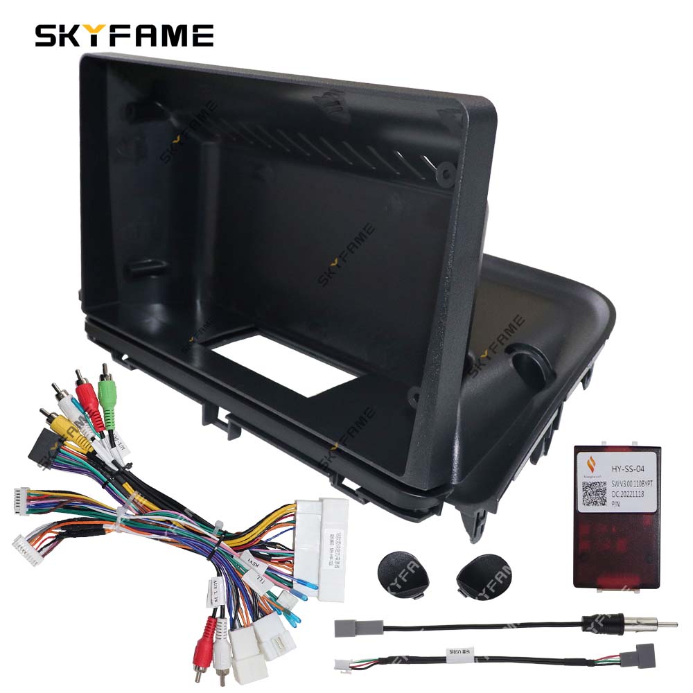 SKYFAME Car Frame Fascia Adapter Canbus Box Decoder Android Radio Dash Fitting Panel Kit For Hyundai Casper