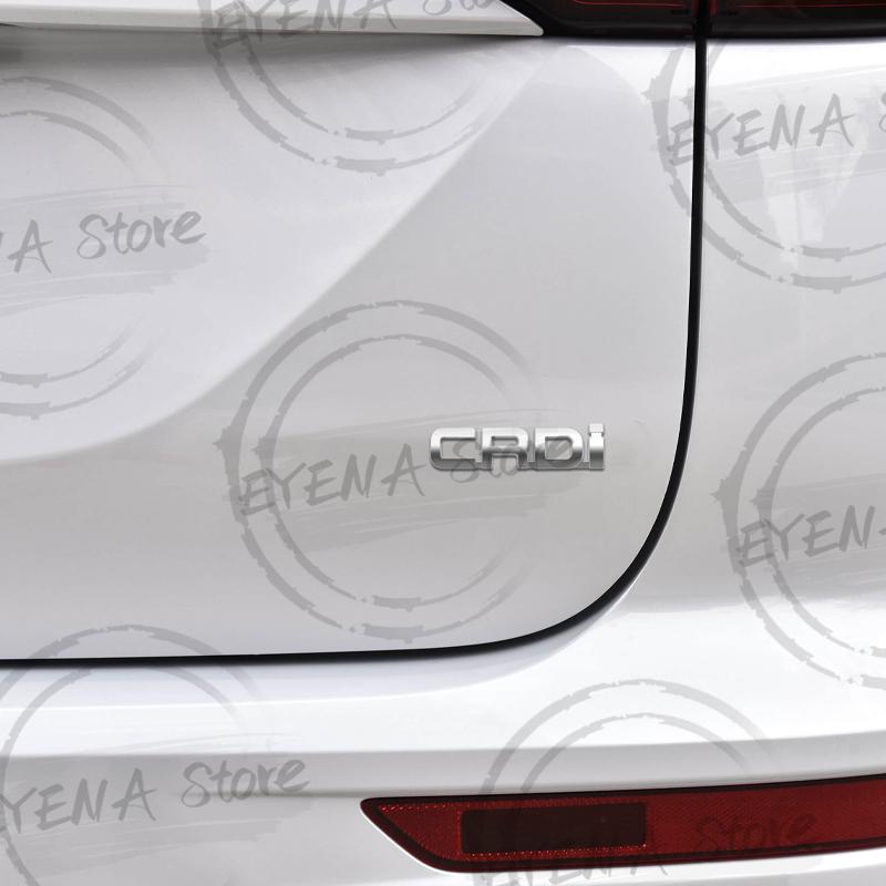 WCUJ6 CRDi Металлические наклейки-шильдики с логотипом Для Kia Sorento Carens Carnival Sportage Hyundai Tucson Kona