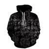Spring Autumn Hooded Sweatshirt 3D Digital Printing Unisex Hoodies Men Women Fashion Loose Pullover