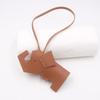 Litchi Pattern Elephant PU Leather Lanyard Bag Charm - Cute Backpack Pendant