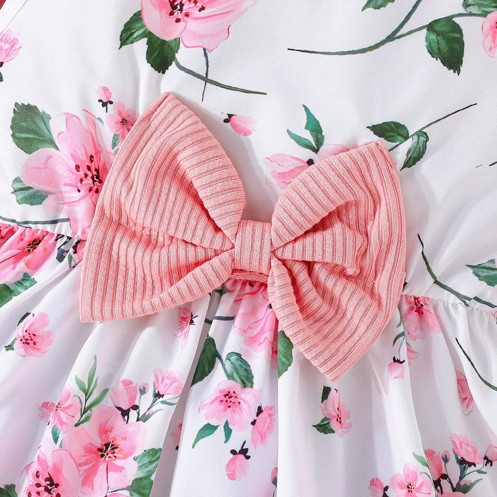 Children's 2-8Y Skirts Spring and Autumn Models Baby Colorful Halter Dress + Solid Color Jacket Fashion Baby Suit