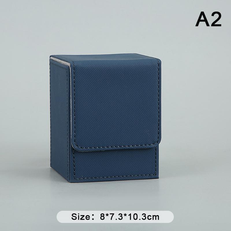 Коробка для коллекционных карточек, прочный контейнер для хранения карт, коллекционный футляр для игровых карт, вмещает 80+ или 100+ карт