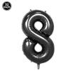 Multi Color Large Numbers 3 Balloon 32Inch 1 2 3 4 5 6 7 8 9 Birthday Ball Red Digit Bachelorette Balloons Figure Golob Balloons