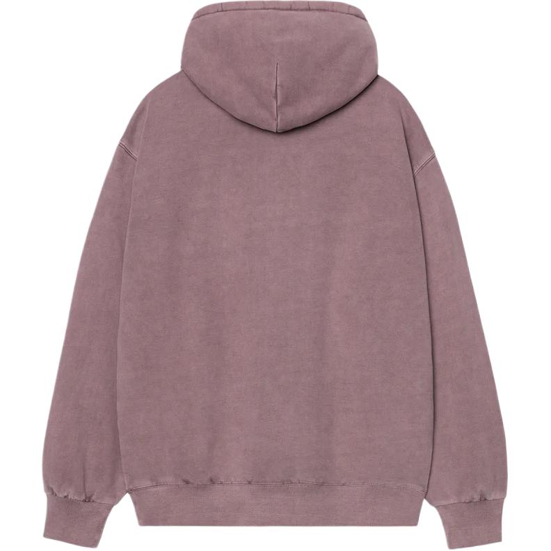 Carhartt WIP Мужская толстовка с капюшоном Vista, спущенное плечо, длинный рукав I029523-33I-GD