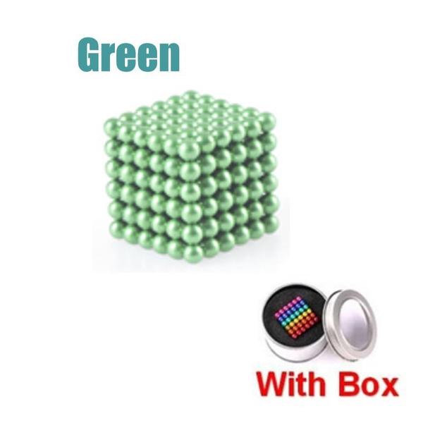 Newly 216PCS Magic Ball Cube Ball Leisure Puzzle Magic Beads Creative Decompression Colorful Magic Ball Holiday Gift