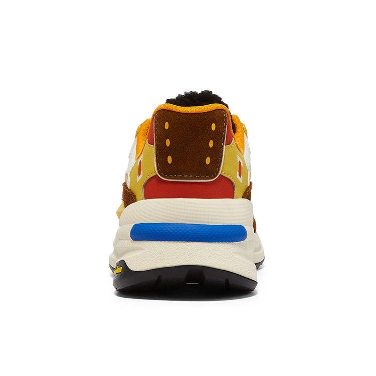 Skechers One Piece X Global Jogger Сетка Кожа Замша Совместная Расцветка Усоппа Спортивные Низкие Повседневные Кроссовки Женские Кроссовки Цветные 896035-YLMT