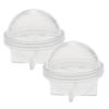 2 Pieces Sphere Ball Shape Silicone Mold Mould for Jewelry Making Craft 20mm
