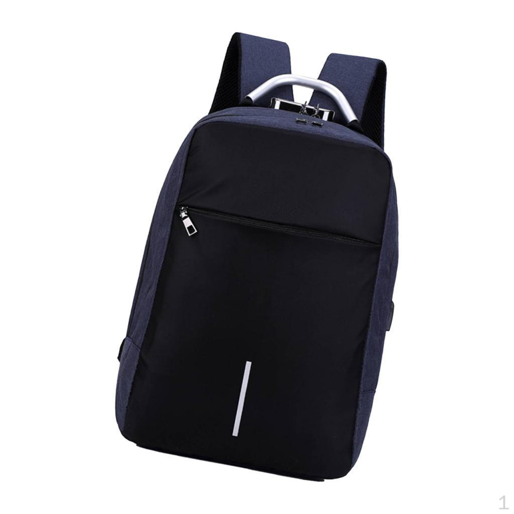 Рюкзак для ноутбука, студенческая книжная сумка, износостойкий рюкзак, книжная сумка с USB-портом для офисных пеших прогулок